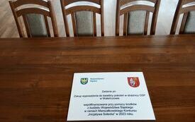 Zadanie pn. Zakup wyposażenia do świetlicy pokoleń w strażnicy OSP w Waleńczowie 