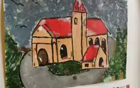 Zdjęcia prac wykonanych podczas  warsztat&oacute;w zorganizowanych przez Ekodoradczynię Gminy Opat&oacute;w w projekcie &bdquo;Śląskie. Przywracamy błękit&rdquo;  3