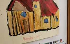 Zdjęcia prac wykonanych podczas  warsztat&oacute;w zorganizowanych przez Ekodoradczynię Gminy Opat&oacute;w w projekcie &bdquo;Śląskie. Przywracamy błękit&rdquo;  7