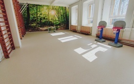 Sala gminastyczna w SP Waleńcz&oacute;w, zdj.  5