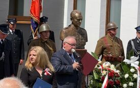 Uroczyste odsłonięcie popiersia rotmistrza Witolda Pileckiego, zdj.  6