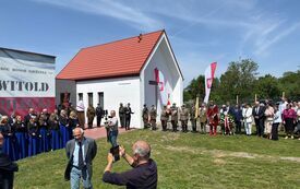 Uroczyste odsłonięcie popiersia rotmistrza Witolda Pileckiego, zdj.  17