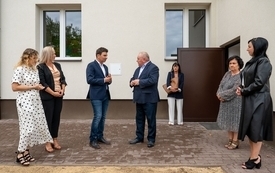 Wizyta Wojewody Śląskiego w Gminie Opat&oacute;w, zdj.  11