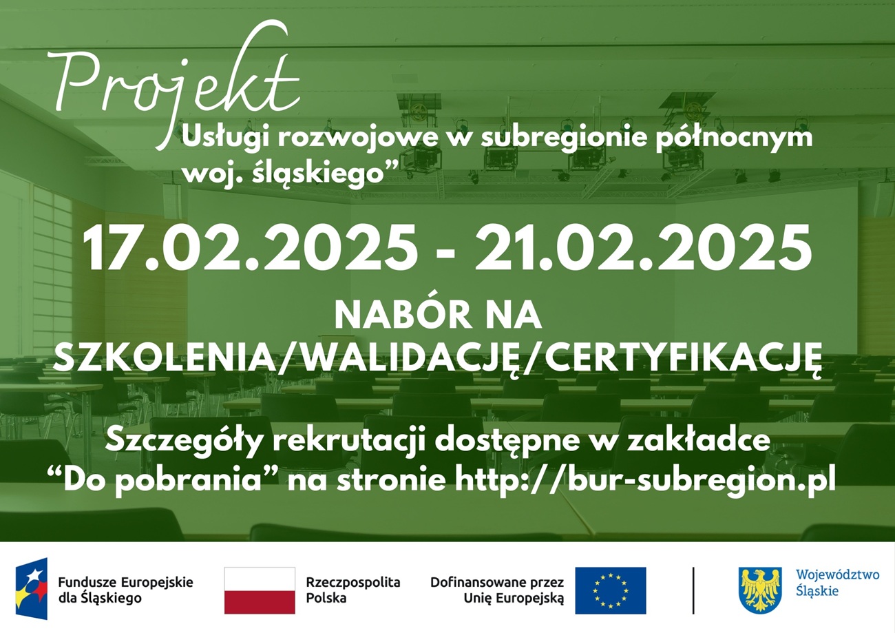 Plakat informujący o&nbsp;Projekcie