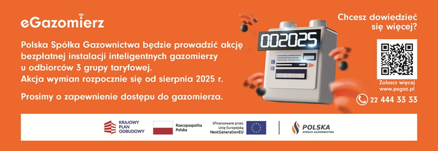 Baner Projektu eGazomierz