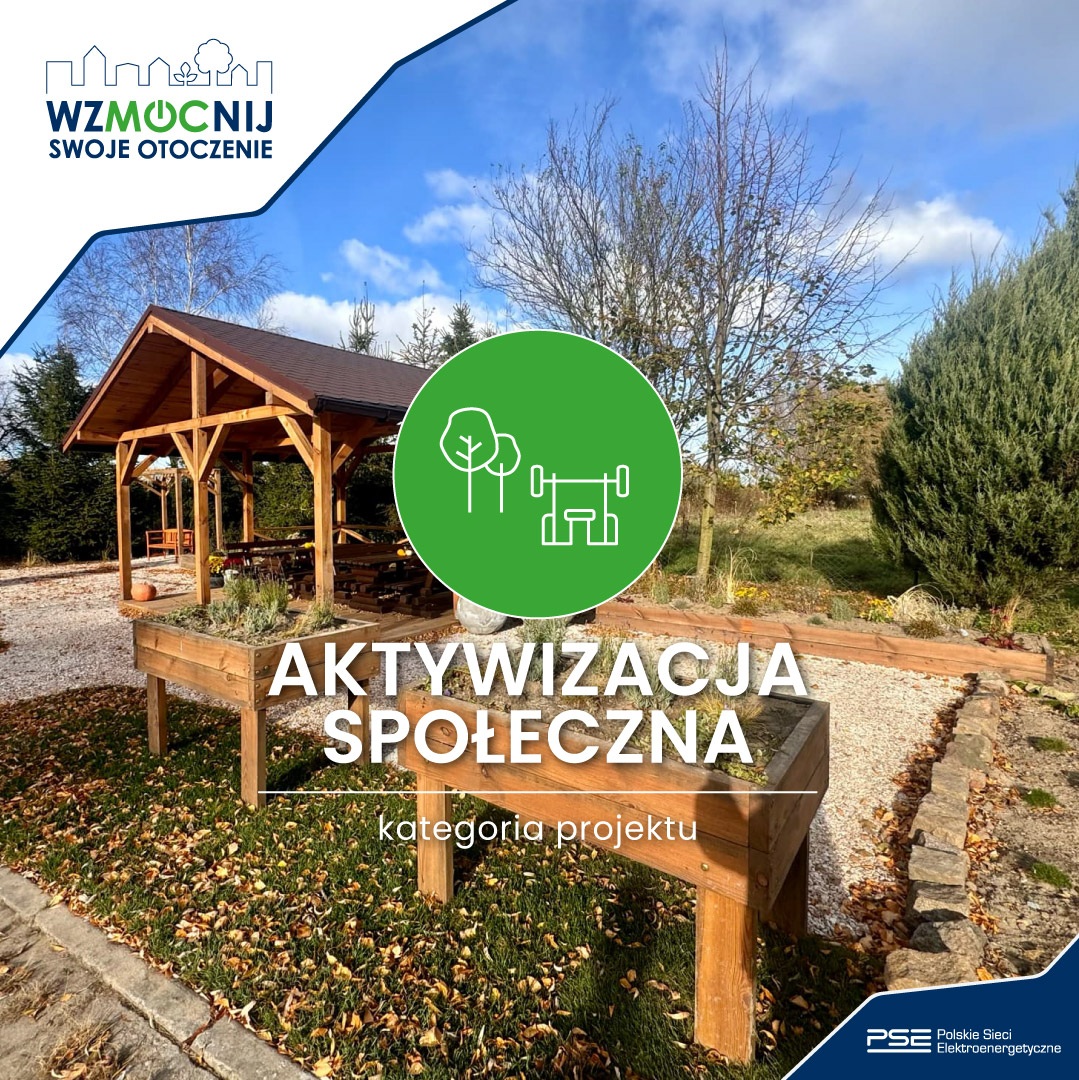 Grafika promocyjna programu &bdquo;Wzmocnij Swoje Otoczenie&rdquo; 