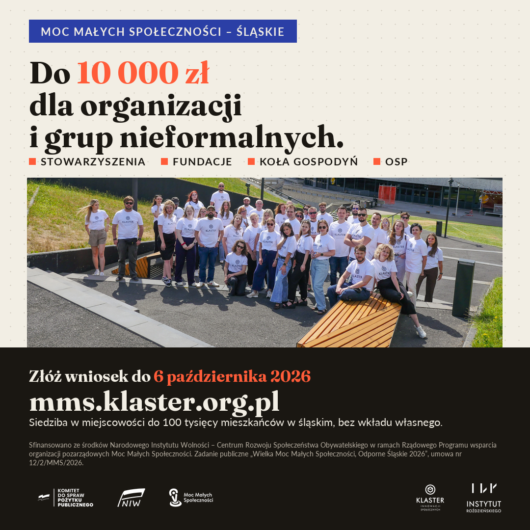 Grafika Ilustarcyjna dot. konkursu Moc Małych Społeczności