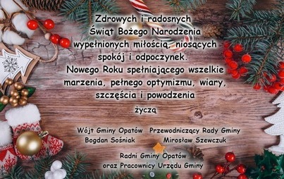 Zdjęcie do Życzenia z okazji Świąt Bożego Narodzenia