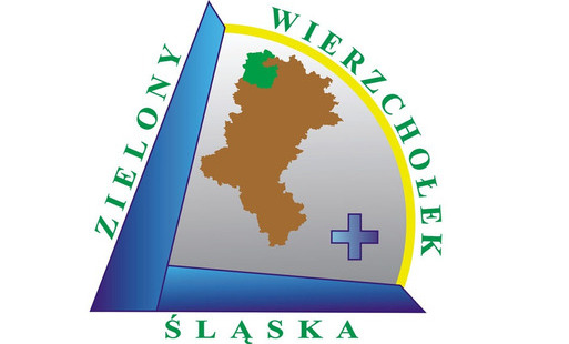 Grafika ilustracyjna - Logo Lokalnej Grupa Działania „Zielony Wierzchołek Śląska”